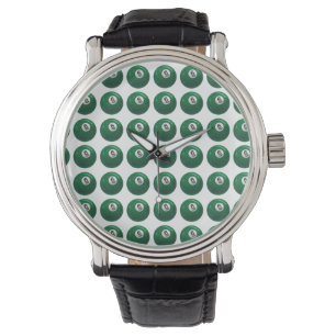 Montre Motif Billard 6 Bal