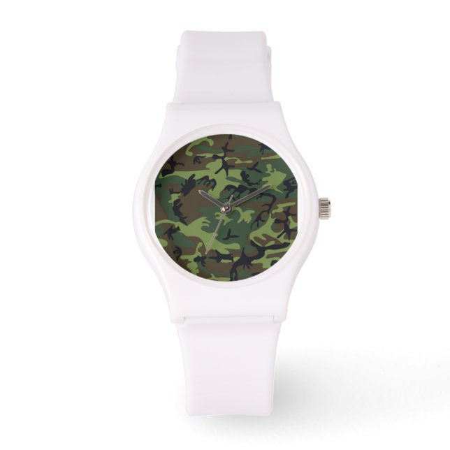 MONTRE MOTIF CAMOFLAUGE (Recto)