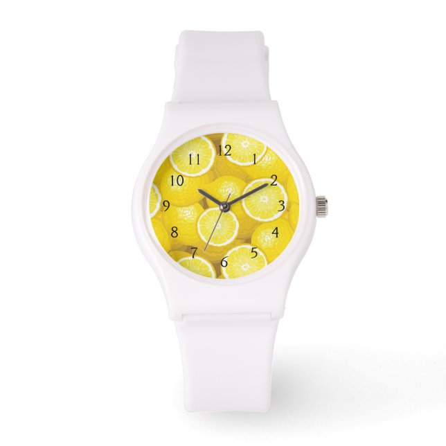 Montre Motif citron 2 (Recto)