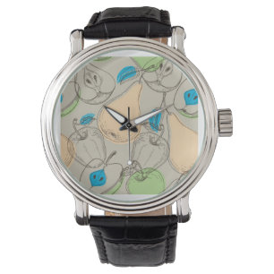 Montre Motif de fruits