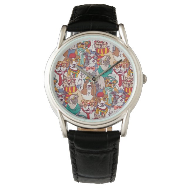 Montre Motif de mode de marionnette mignonne (devant)