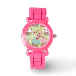 Montre Motif de petit gâteau