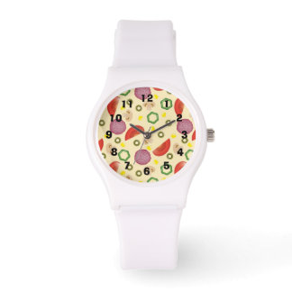Montre Motif de pizza 2