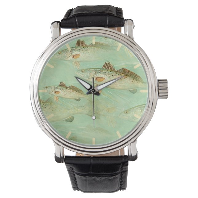 Montre Motif de poisson basse (devant)