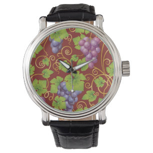 Montre Motif de raisins