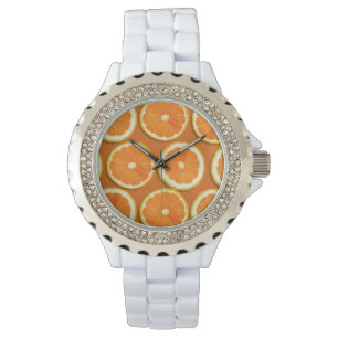 Montre Motif de tranches de citron