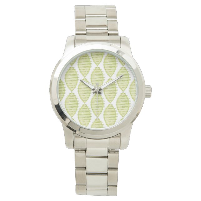 Montre Motif Fleurs Hygge (devant)