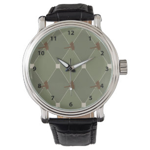 Montre Motif Harlequin Fly Fishing Lures