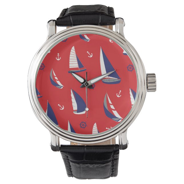Montre Motif Lean Sailboat (devant)
