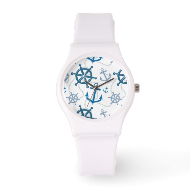 Montre Motif nautique (Recto)