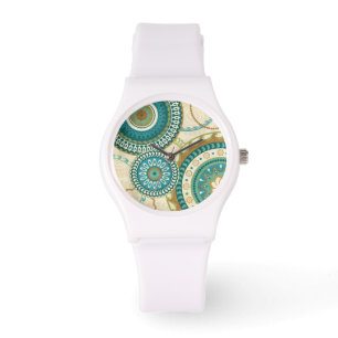 Montre Motifs circulaires
