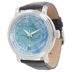 Montre Motivation de la pêche  Poisson du Marlin   Il sem