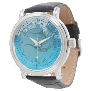 Montre Motivation de la pêche  Poisson du Marlin   Il sem