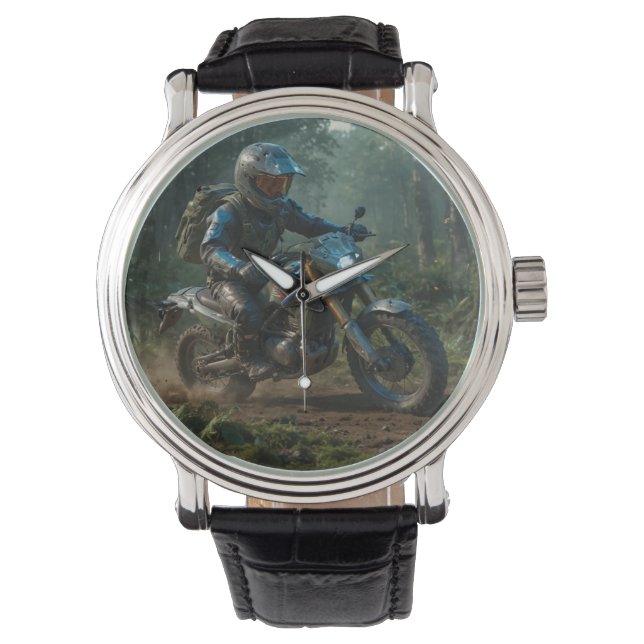 Montre Motocross sauvage - Dirtbike Racer II (devant)