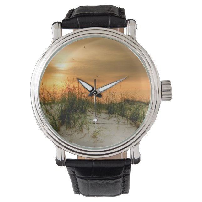 Montre Mouettes au lever du soleil (devant)