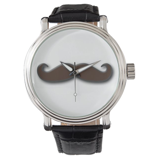Montre moustache face (devant)