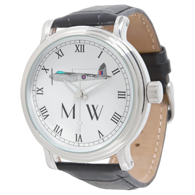 Montre Moustique | Monogramme (Incliné)