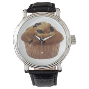 Montre Muffin aux bleuets