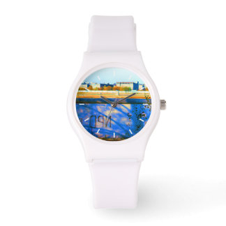 Montre Mur Berlin Allemagne vintage