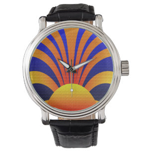 Montre Mur du coucher du soleil