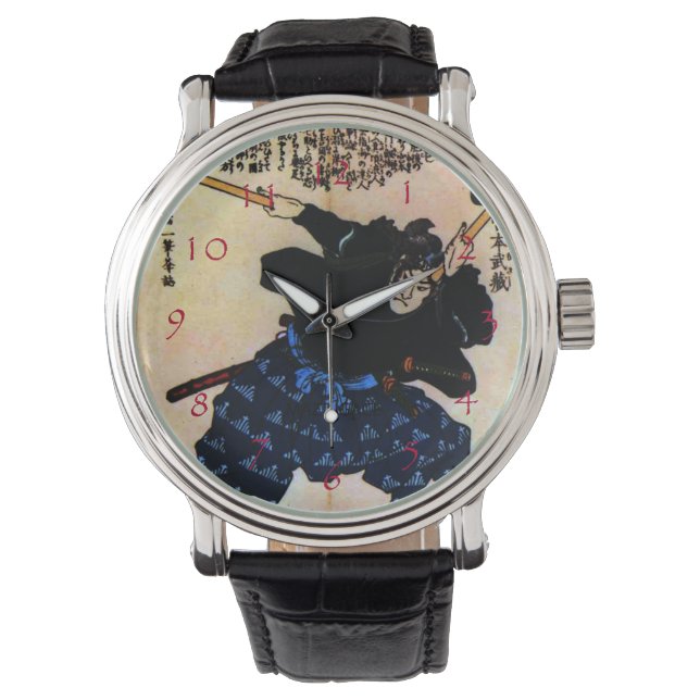 Montre Musashi Miyamoto (devant)
