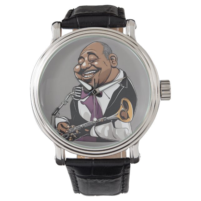 Montre musiciens de jazz (devant)