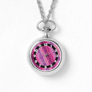 Montre Musique Note Grandes Brown Et Bleues