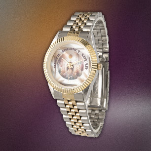 Montre Mystic Journey Ahead, Boho en brun et noir  
