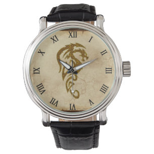 Montre Mythique Dragon Tribal, Année du Dragon Design