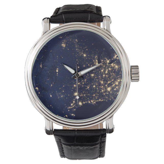 Montre Nasa Lights de Space USA (devant)