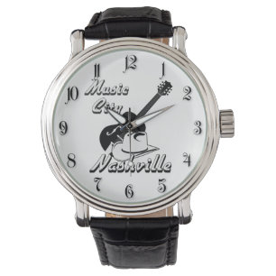 Montre Nashville. Ville de musique