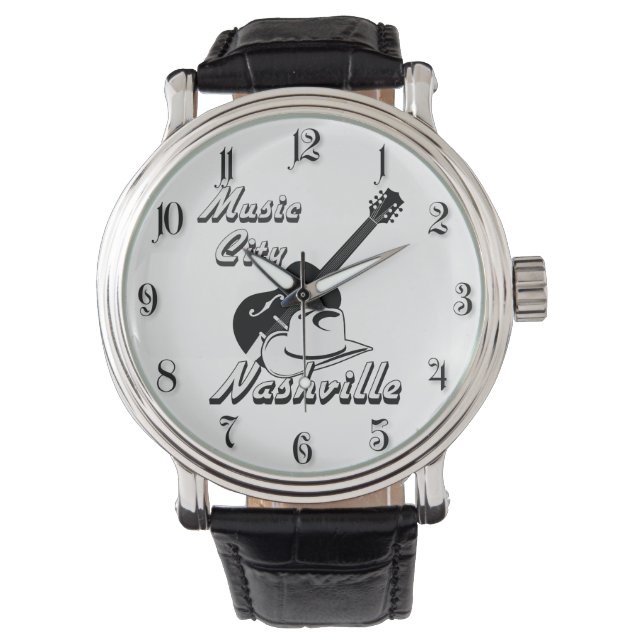 Montre Nashville. Ville de musique (devant)