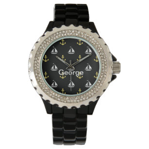 Montre nautique du thème des hommes