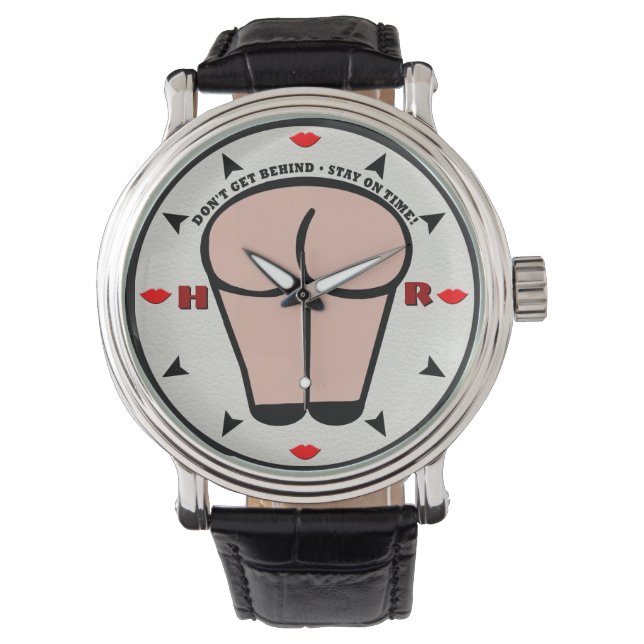 Montre Ne vous laissez pas derrière - Restez à l'heure (M (devant)