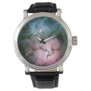 Montre Nebula étoiles galaxie hipster geek espace nature 
