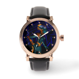 Montre NEMES /HYPER ANDROID, Blue Science Fiction Sci-Fi