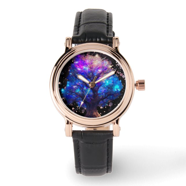 Montre neon arbre de vie (Recto)