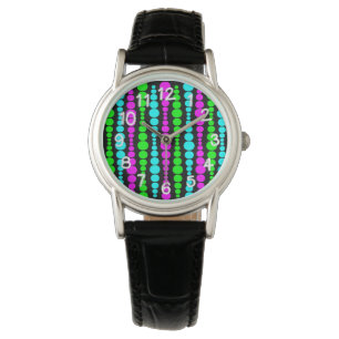 Montre Neon Modern Rectangles