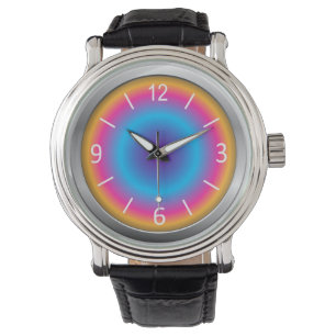Montre Néon Simulé Cute & Coloré Ombré