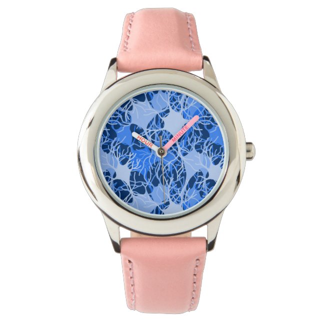 Montre Neural Network Blue Neurons eWatch (devant)