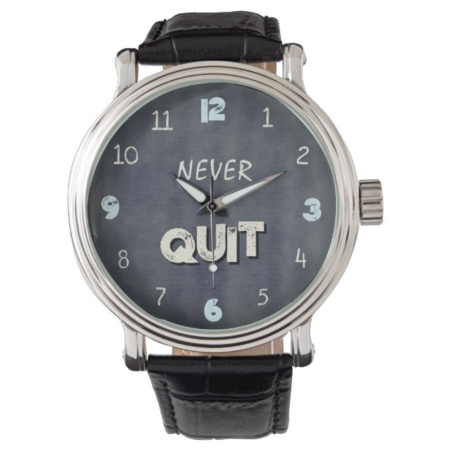 Montre Never Quit Industrial Gym (devant)