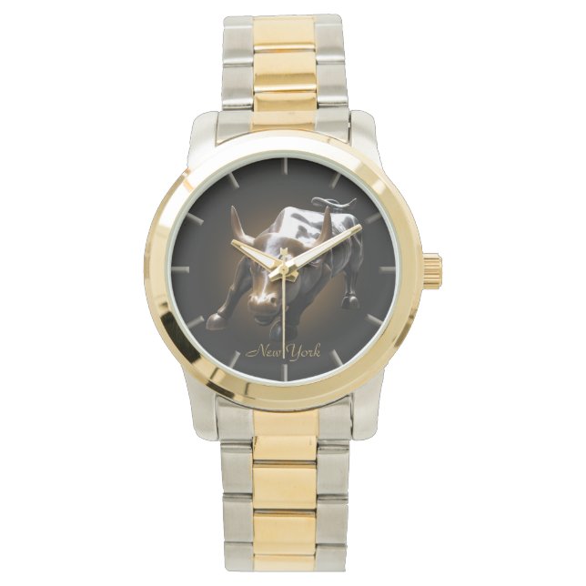 Montre New York Watch New York Bull Souvenir Wistwatch (devant)
