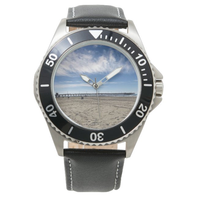 Montre Newport Pier, Newport Beach, Californie (devant)