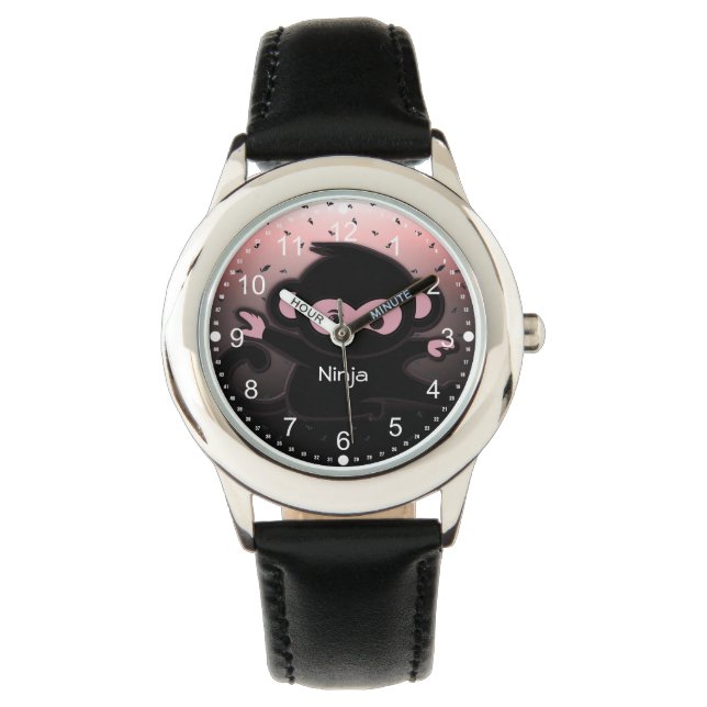 Montre Ninja Guerrier Cute Kids (devant)