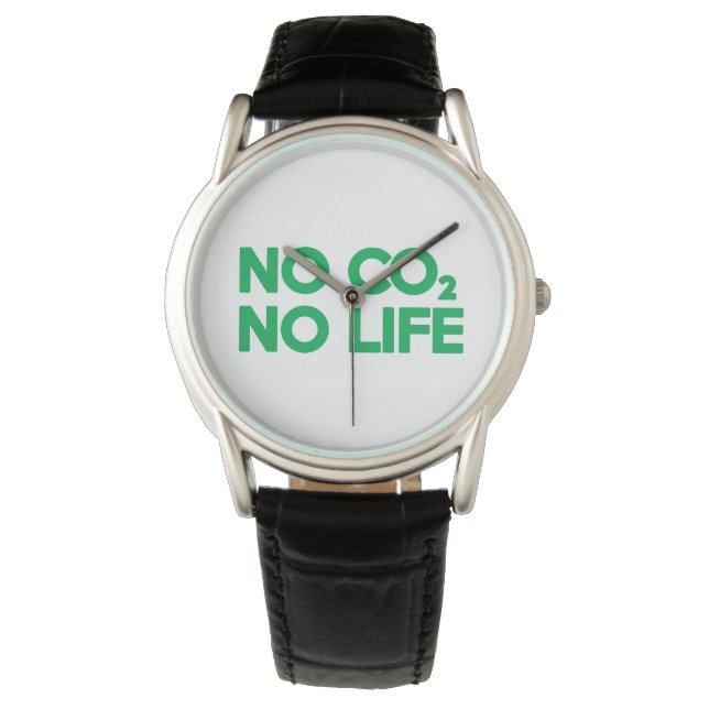 MONTRE NO CO2 PAS DE VIE (devant)
