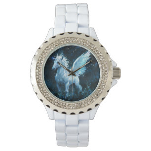 Montre Noble Pegasus dans un globe de minuit