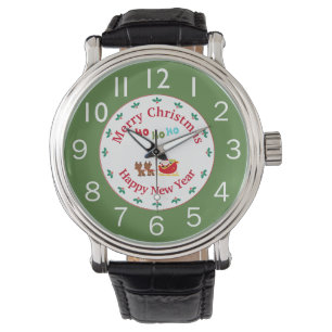 Montre Noël festif