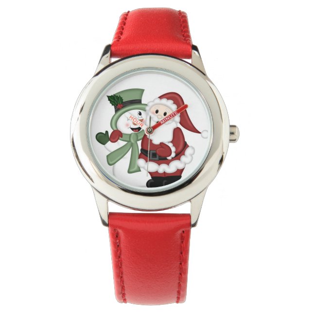 Montre Noël père Noël (devant)
