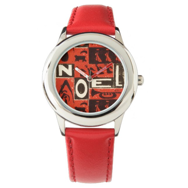 Montre Noel Rouge (devant)