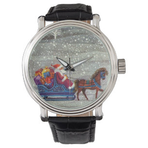 Montre Noël Vintage, Cheval du Père Noël